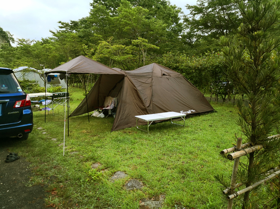 キャンプして竜門の滝 福岡県春日市と那珂川市のヨガ教室